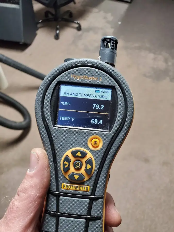 Moisture meter humidity assessment for Mold Remediation & Removal in Benbrook
